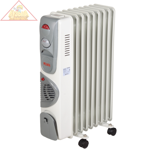 Масляный радиатор ОМ-9НВ (2,4 кВт) Ресанта 67/3/11