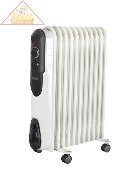 Масляный радиатор ОМПТ-12Н (2,5 кВт) Ресанта 67/3/5