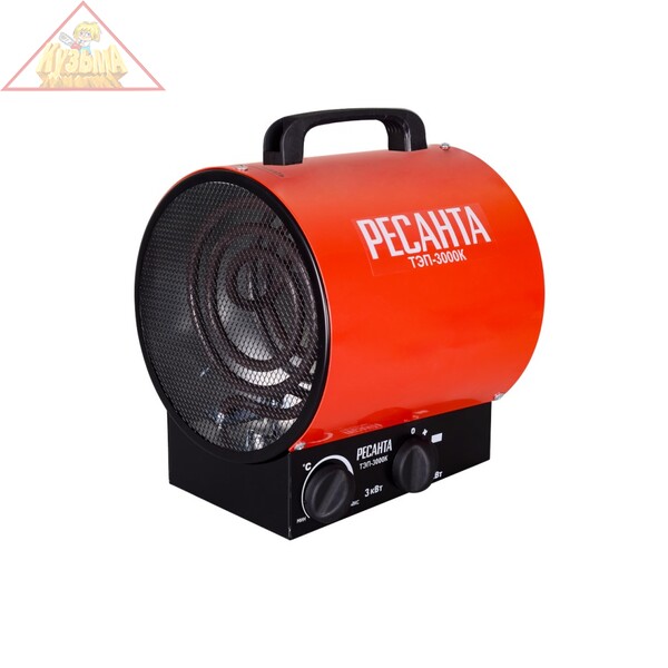 Тепловая электрическая пушка ТЭП-3000К (круглая) Ресанта 67/1/8