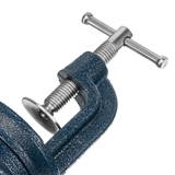 Тиски слесарные, настольные, поворотные, ширина рабочих губок 65мм, наковальня, Сибртех 18672