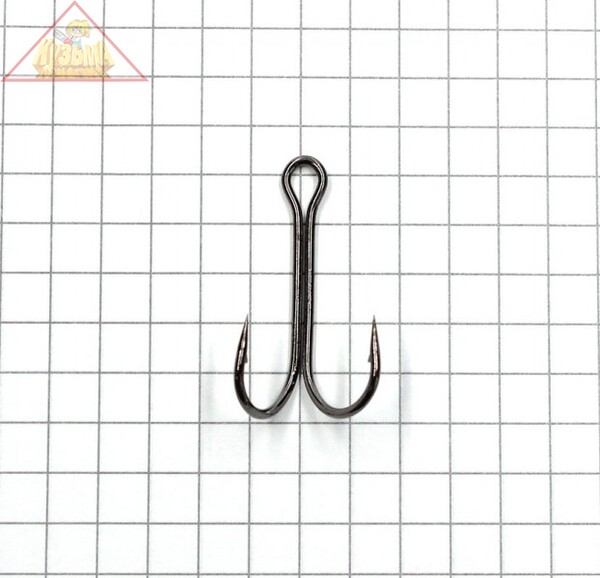 Крючок Namazu «Double Hook Long», размер 5/0 (INT), цвет BN, двойник(40 шт)N-HDL5/0BN