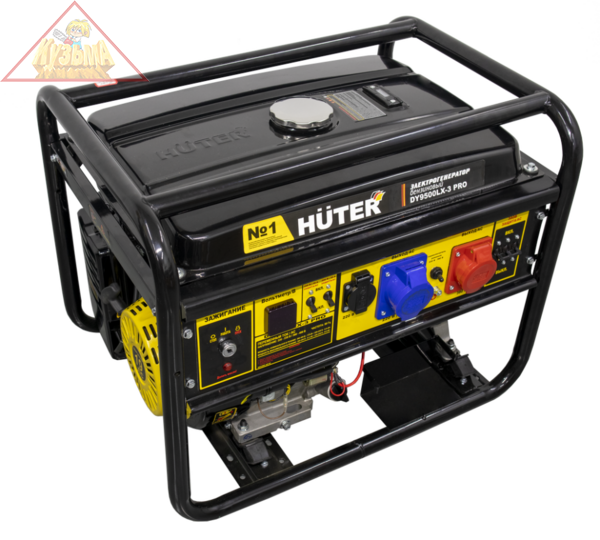 Электрогенератор DY9500LX-3 PRO-электростартер (380В/220В) Huter 64/1/77