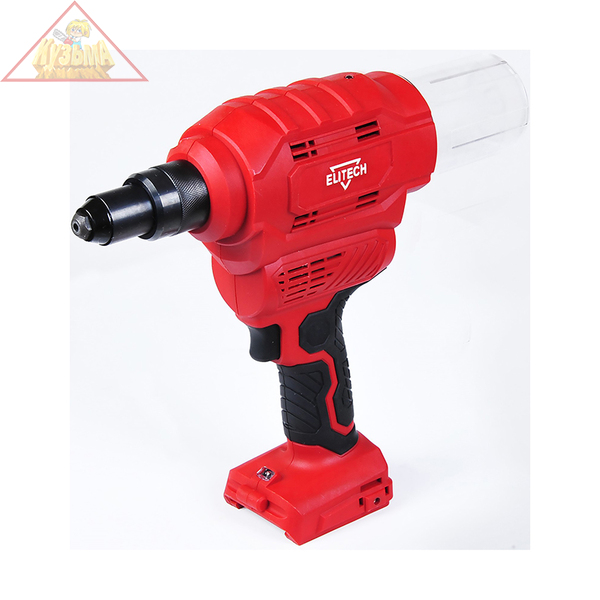 Аккумуляторный заклёпочник Elitech ПЗА 18БЛ (E2208.004.00) арт 198044