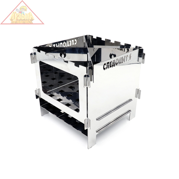 Печь-щепочница "СЛЕДОПЫТ", нерж.сталь, 154х154х150 мм  PF-HP-S02