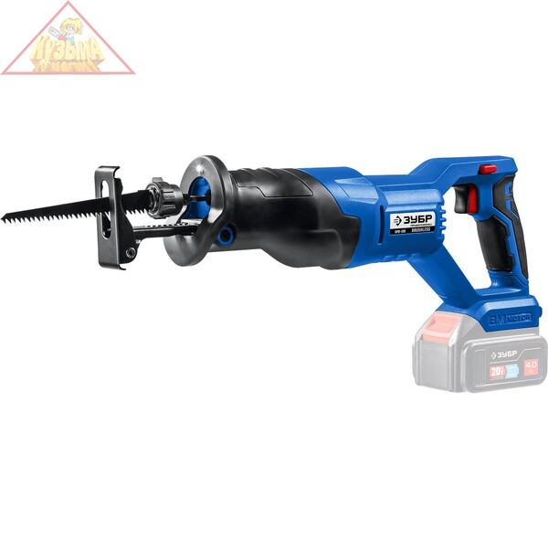 Бесщеточная пила сабельная, без АКБ, в коробке Зубр серия "ПРОФЕССИОНАЛ",  SPB-180