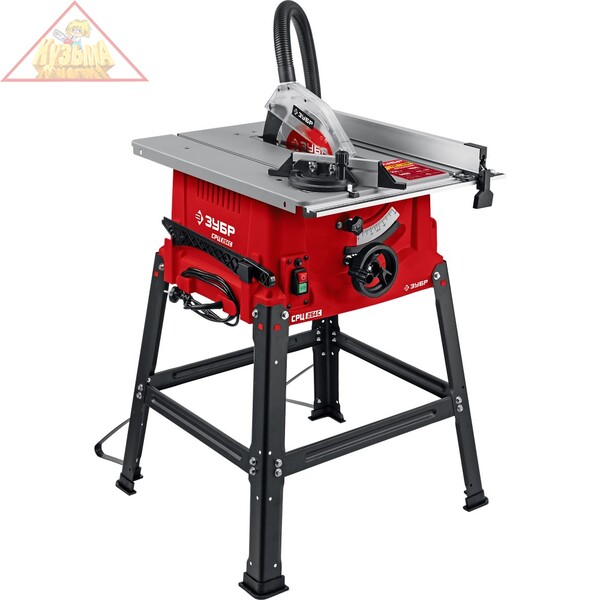 Напольный со станиной станок распиловочный циркулярный Зубр серия "МАСТЕР", СРЦ-254с