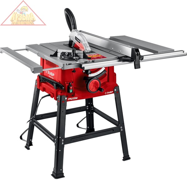 Напольный со станиной станок распиловочный циркулярный Зубр серия "МАСТЕР", СРЦ-254су