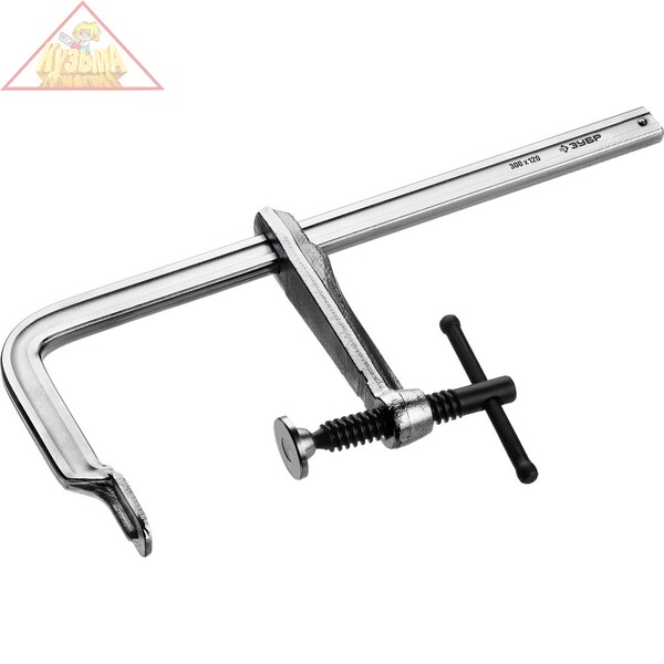 Струбцина ЗУБР КС-500/120 тип F, ЗУБР серия "ПРОФЕССИОНАЛ", 32157-120-500