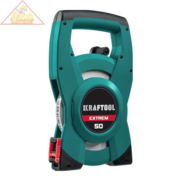 Геодезическая стальная мерная лента KRAFTOOL Extrem 50 м 34185-50