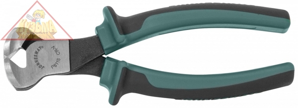 Кусачки торцевые с двухкомпонентными рукоятками, 160 мм Jonnesway, арт. P6116 