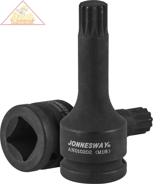 Насадка ударная М18x105 мм Jonnesway AN010202 3/4''для ступичных гаек а/м VAG