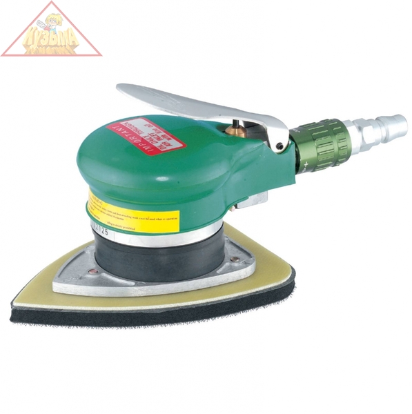 Машинка шлифовальная пневматическая орбитальная "утюжок" 9000 об./мин., 93х132 мм Jonnesway JAS-0010