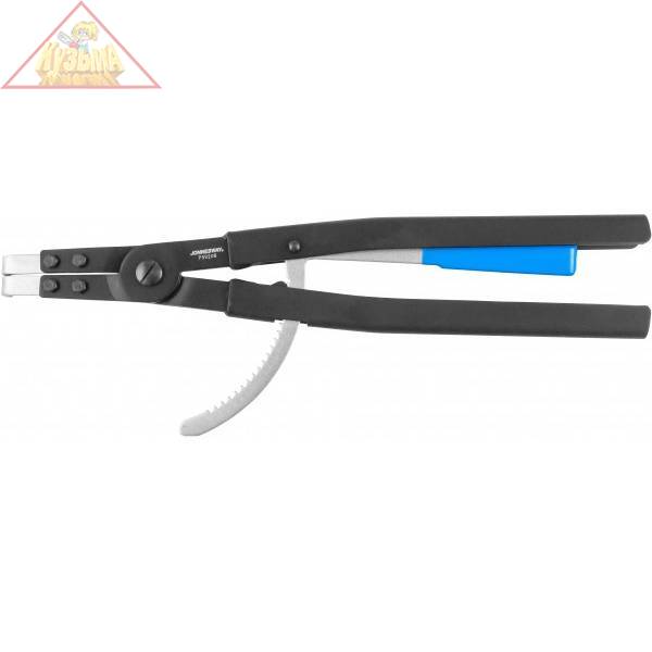 Щипцы для стопорных колец с фиксатором изогнутые 90°, сжим, 165-300 мм, 4.5-5.5 мм, 500 мм Jonnesway P9920B