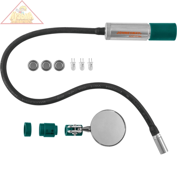 Подсветка, магнит и зеркало в наборе Jonnesway AG010164