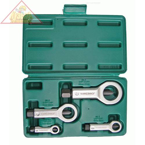 Гайколомы в наборе, диапазон 9-27 мм, 4 предмета Jonnesway AG010109A