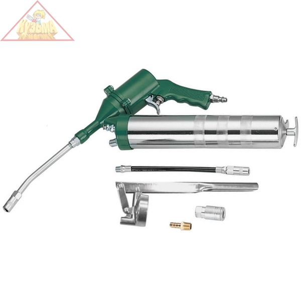 Пневматический нагнетатель консистентных смазок, 6 предметов Jonnesway JAT-6004K