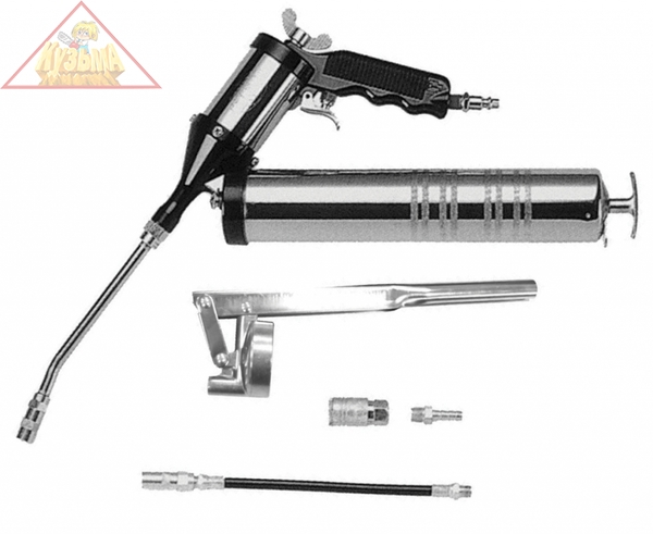 Нагнетатель консистентных смазок пневматический, 6 предметов Jonnesway JAT-360K