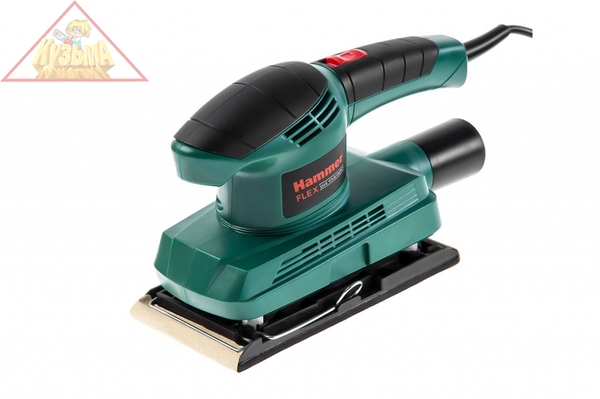 Машинка шлифовальная плоская (вибрационная) HAMMER PSM150 (арт. 378331)