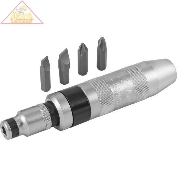 Ударная отвертка SL 8,10 мм PH# 2,3, 5 предметов Jonnesway AG010055