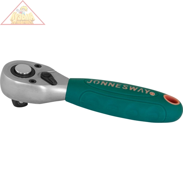 Рукоятка трещоточная укороченная усиленная 1/2"DR, 36 зубцов, 170 мм Jonnesway R2904B