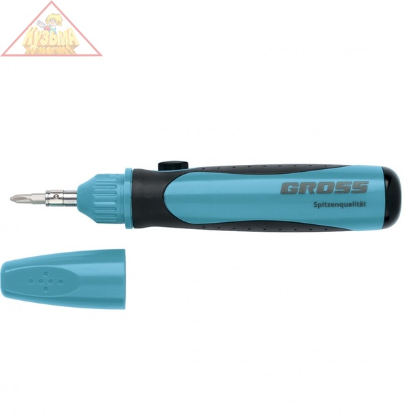 Отвертка реверсивная. Механизм SmartPush mini 11 шт, CrMo GROSS, арт. 11609