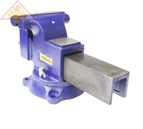 Тиски слесарные "Гризли" STALEX, 200Х200 мм, арт. M80