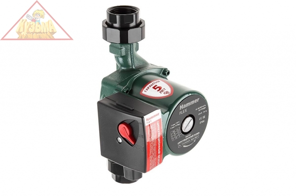 Циркуляционный насос HAMMER NC25/6 (арт. 510289)