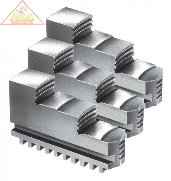 Комплект прямых каленых кулачков для патрона stalex 160 мм, арт. 101981