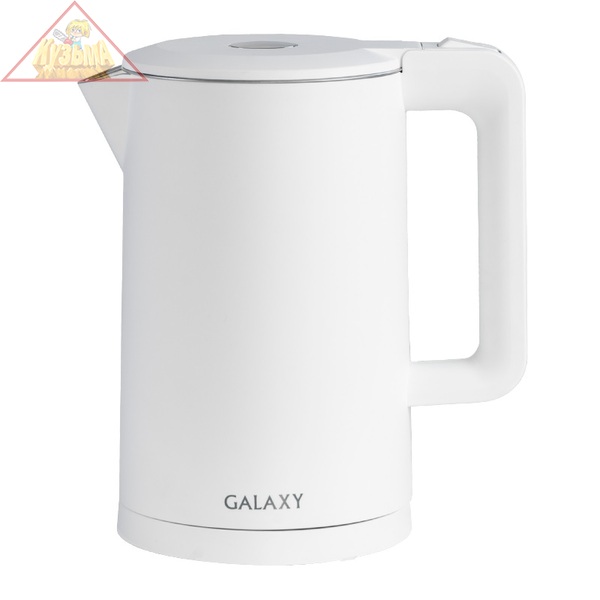 Чайник электрический с двойными стенками GALAXY GL0323 (белый), арт. гл0323бел