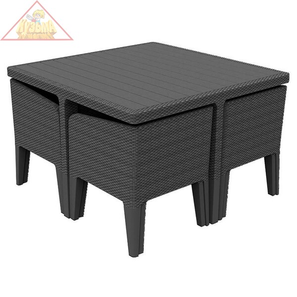 Комплект садовой мебели Keter Columbia set 5 pcs (17202279) 247480