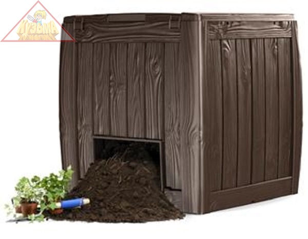 Компостер Keter DECO COMPOSTER WITH BASE 340 L (17196661), 231600