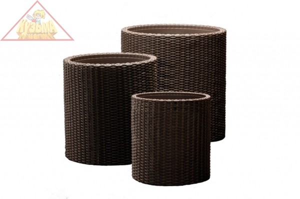 Комплект кашпо Keter Комплект кашпо S+M+L (17197934) 220455