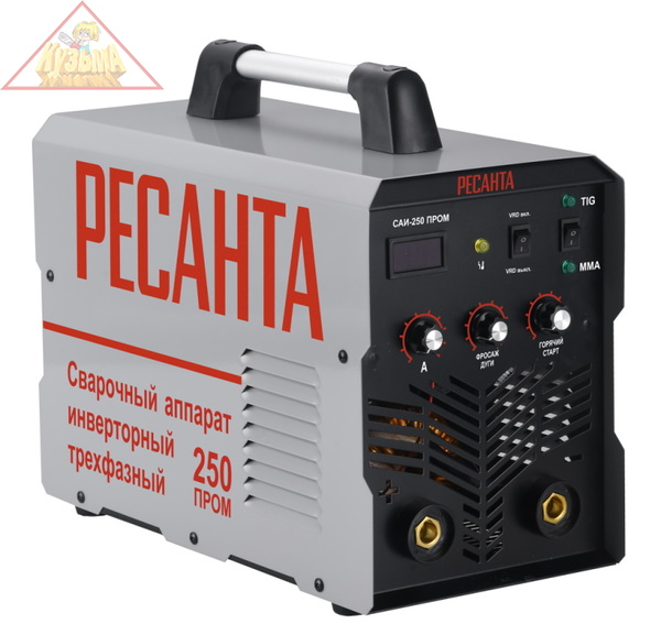 Сварочный аппарат инверторный Ресанта САИ-250 ПРОМ арт. 65/133