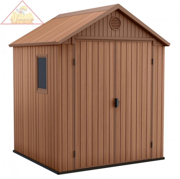 Хозяйственный блок Keter Darwin 6х6 (17210353) коричневый, 249360