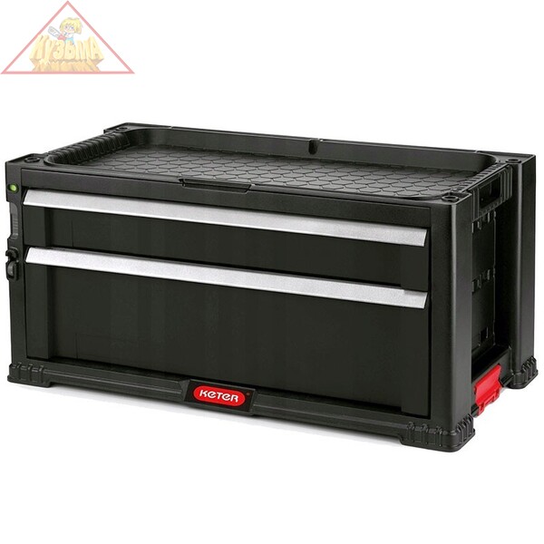 Модуль с двумя отсеками для стеллажа DRAWERS TOOL CHEST SYSTEM KETER (17199303), 237790