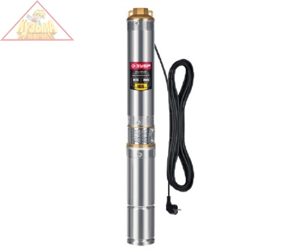 Насос скважинный, центробежный, НСЦ-100-60, ЗУБР, серия «МАСТЕР»