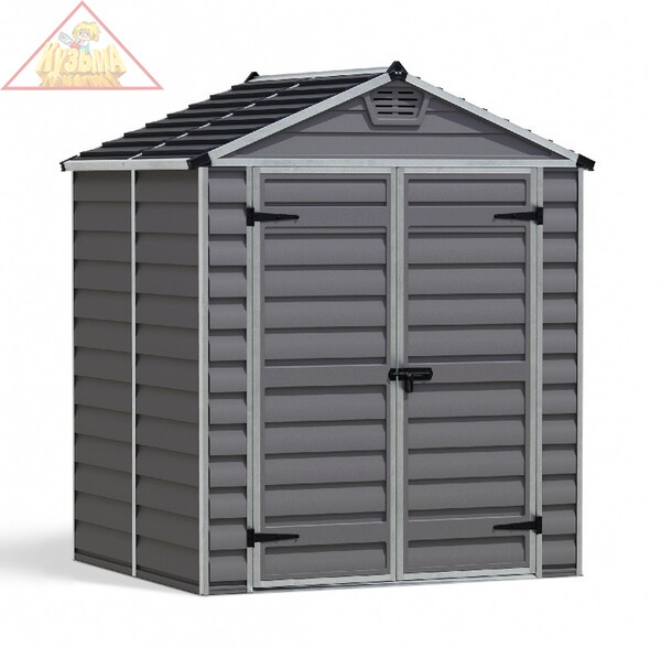 Сарай-хозблок Palram SKYLIGHT 6 ФУТОВ(6*5) серый, 702395