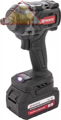 Ударный аккумуляторный бесщеточный гайковерт THORVIK BBIW12890 1/2DR, 21В, 890 Нм