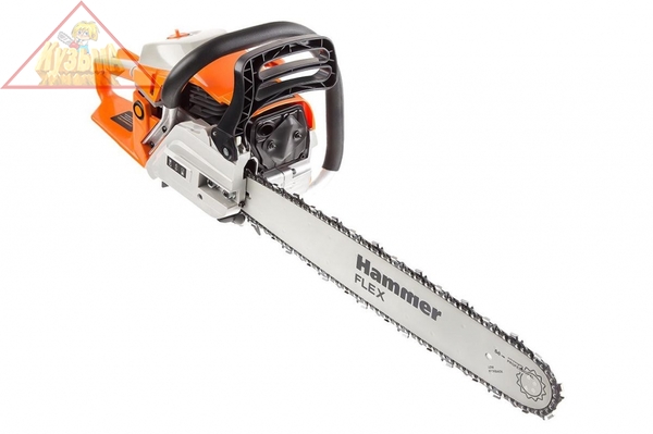 Бензопила HAMMER BPL5220B, шина 20" цепь 0.325''-1.5мм-76 (арт. 487522)