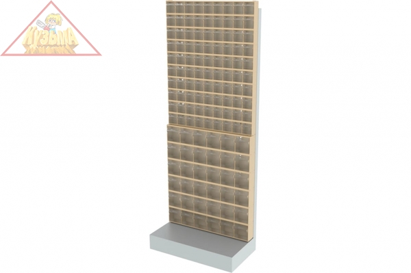 Стойка бежевая напольная Стелла-техник  (610х325х1500) арт. 403-10-06-00-B