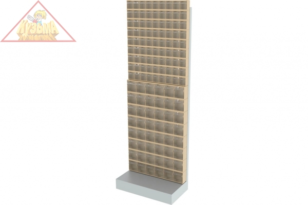 Стойка бежевая напольная Стелла-техник  (610х325х1650) арт. 404-09-08-00-B