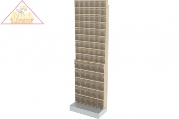 Стойка бежевая напольная Стелла-техник  (610х325х1850) арт. 405-00-09-05-B