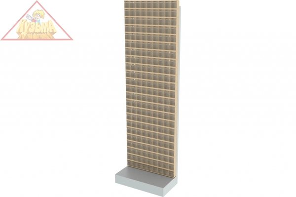 Стойка бежевая напольная Стелла-техник  (610х325х1850) арт. 405-23-00-00-B