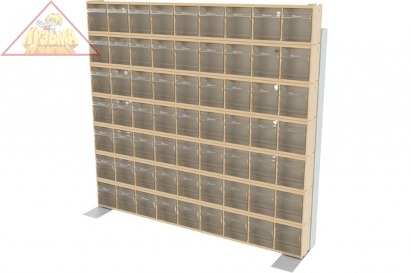 Стойка бежевая настенная/настольная Стелла-техник  (610х150х500) арт. 401-07-00-00-B