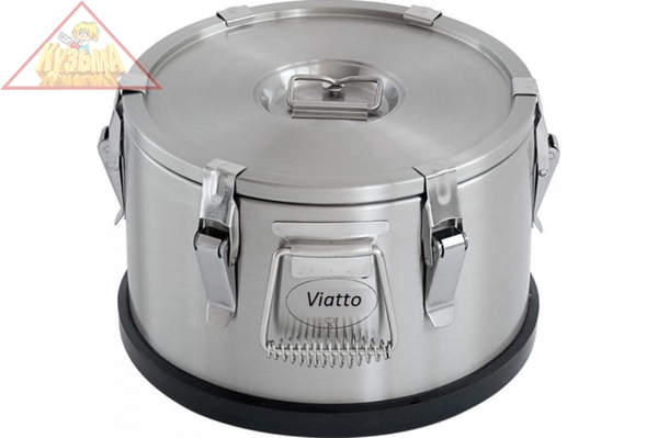 Термос профессиональный 25 л нерж. 330х430 мм Viatto арт. VA-TP25SS