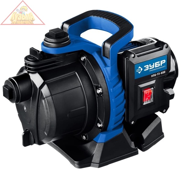 Поверхностный насос ЗУБР 600 Вт НПЦ-Т3-600