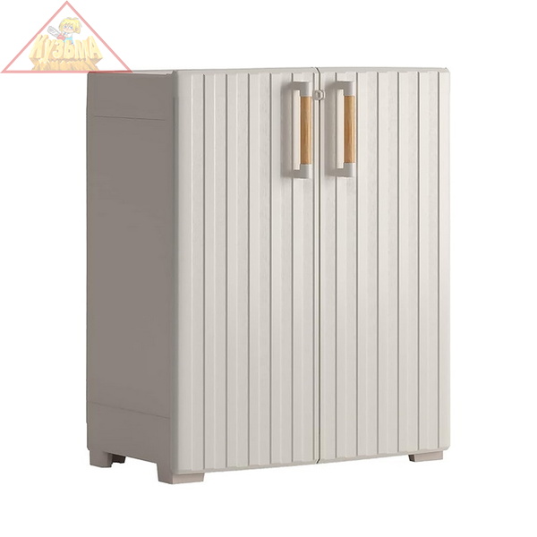 Многофункциональный шкаф пластиковый Keter/Kis Armadio Groove Basso DP/DS PAL.H.200 (17212375), 255130