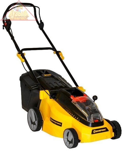 Аккумуляторная газонокосилка Champion EMB360