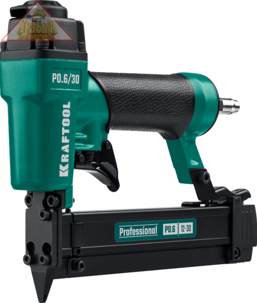Пневматический нейлер (гвоздезабиватель) KRAFTOOL P0.6/30, шпильки тип P0.6 (12-30 мм) 31963