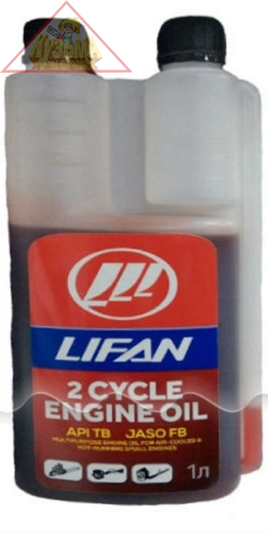 Масло для 2-х тактных двигателей Lifan API TB, дозатор, 1л арт. API TB доз. 1л